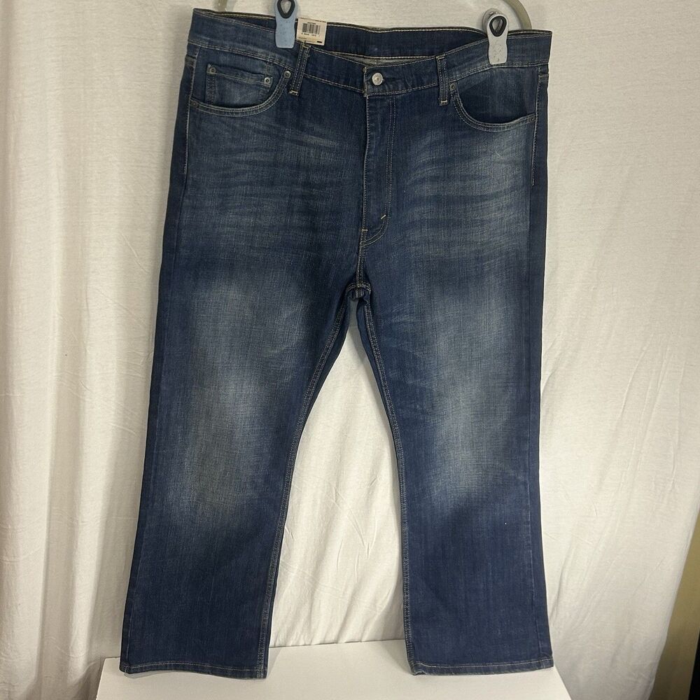 Levi's 527 Jeans Mens 40/30 Slim Bootcut‎ 5-Pocket Stretch Flex Denim Blue